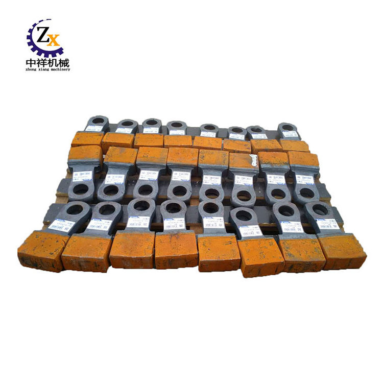 Hammer Crusher Wear Part High Chrome Alloy Bimetal Hammer As Crusher Spare Parts