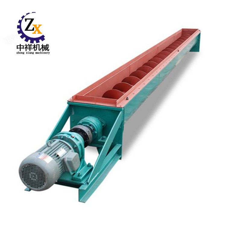 Portable used stainless steel screw grain auger conveyor