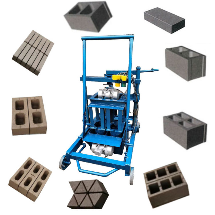 fly ash brick machine price concrete block making industrial   sand cement  various molds manual small brick  in pakistan