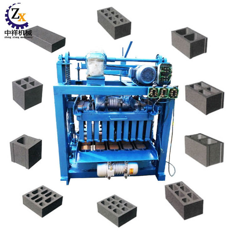 fly ash brick machine price concrete block making industrial   sand cement  various molds manual small brick  in pakistan