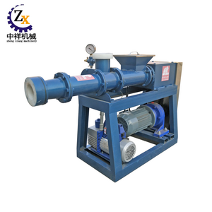 Vacuum pug de airing mill porcelain pug clay grinding mill