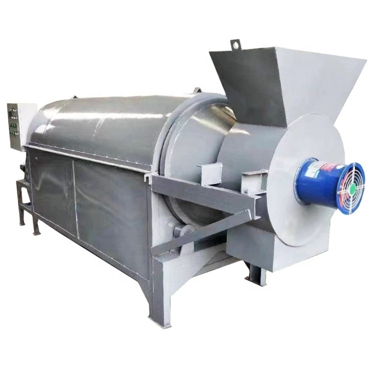 Cheap price drum rotary electric grain nuts roaster roasting machine