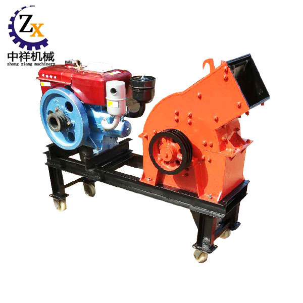 Zhongxiang small project mountain sand making small gem diesel crasher stone crusher machine