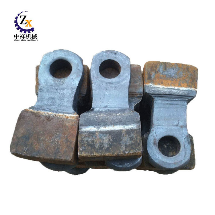 Hammer Crusher Wear Part High Chrome Alloy Bimetal Hammer As Crusher Spare Parts