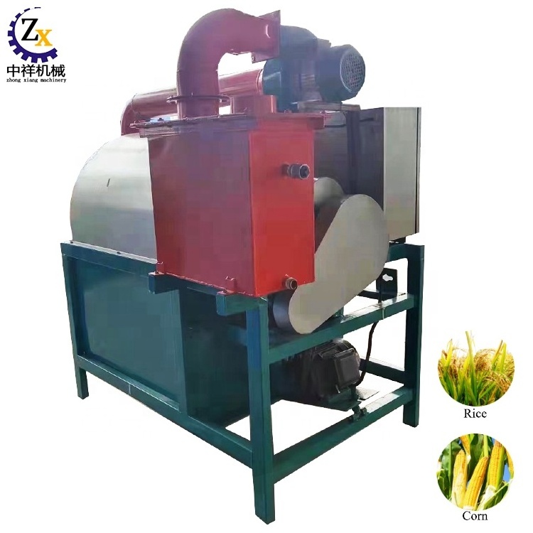 Cheap price drum rotary electric grain nuts roaster roasting machine