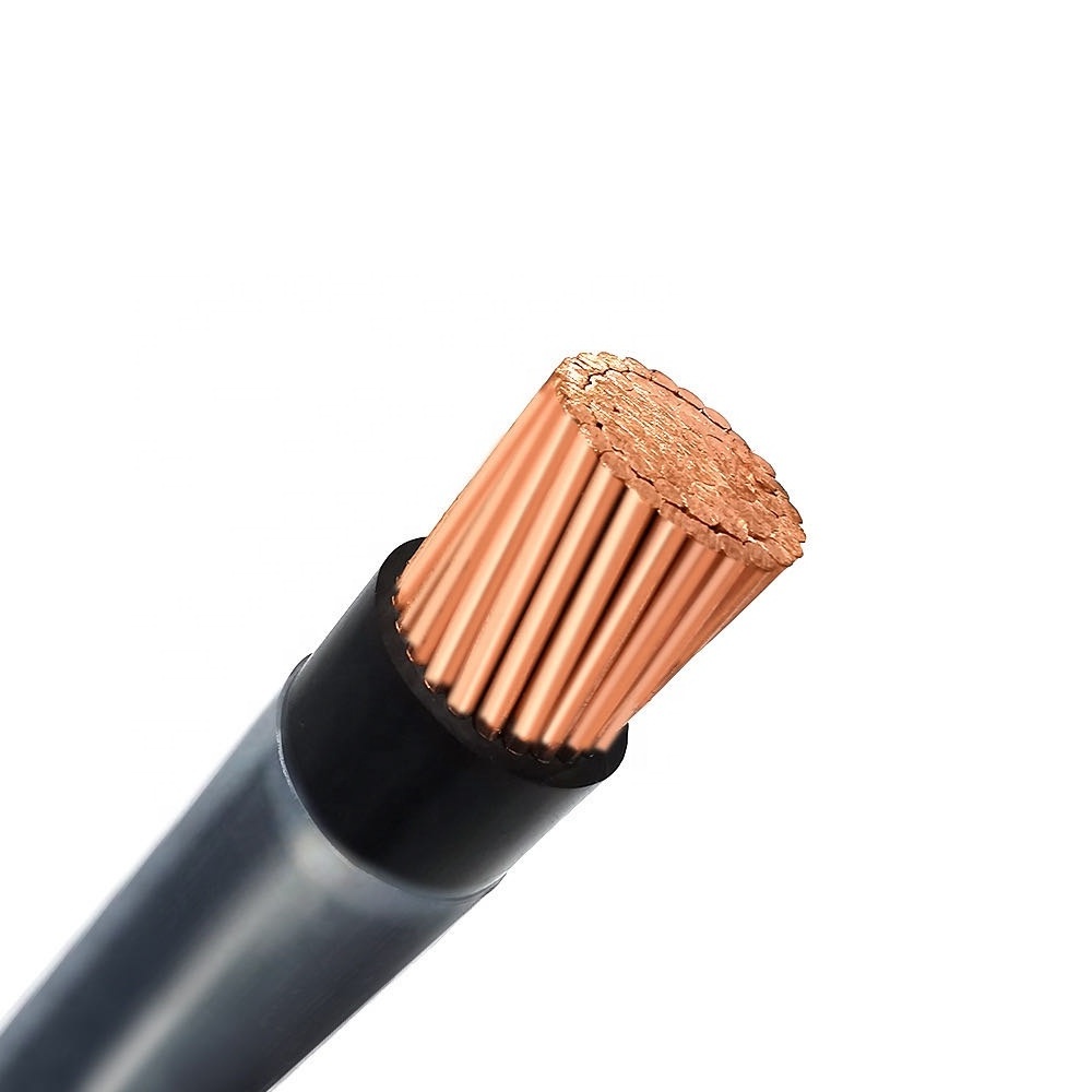 Zgobg'an China Factory 2 3 4 6 8 10 12 14 AWG THHN / THWN-2 Solid Copper Building Wire Construction Cable