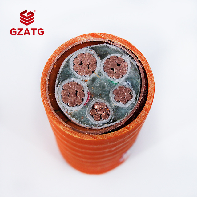 China manufacturer YTTWY rolled copper sheath mineral insulated low smoke halogen free mining wire cable