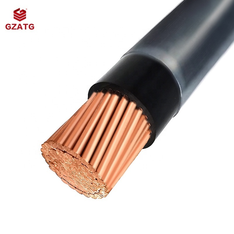 Zgobg'an China Factory 2 3 4 6 8 10 12 14 AWG THHN / THWN-2 Solid Copper Building Wire Construction Cable