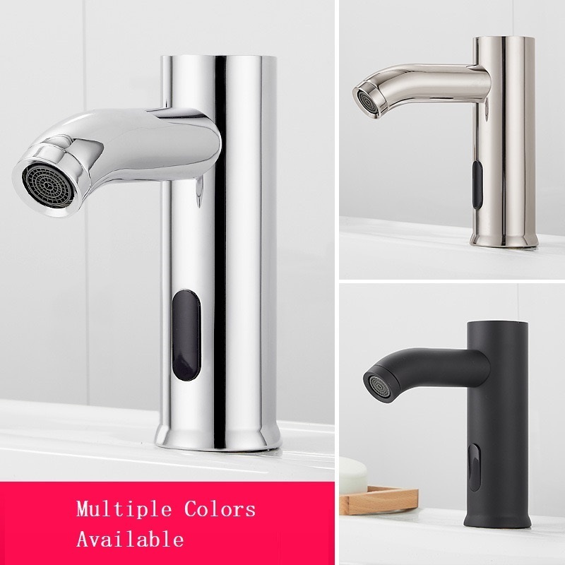 Touchless Automatic Bathroom Wash Basin Mixer Faucet Stainless steel Water Tap Sensor Infrared Sensor Faucet