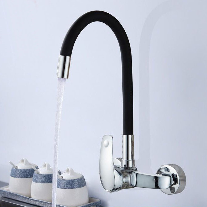 Hot Sale Color rotating vientiane flexible hose into wall kitchen faucet hot and cold sink faucet wash basin sink taps