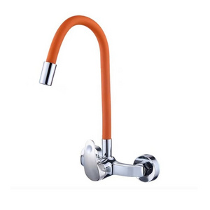 Hot Sale Color rotating vientiane flexible hose into wall kitchen faucet hot and cold sink faucet wash basin sink taps