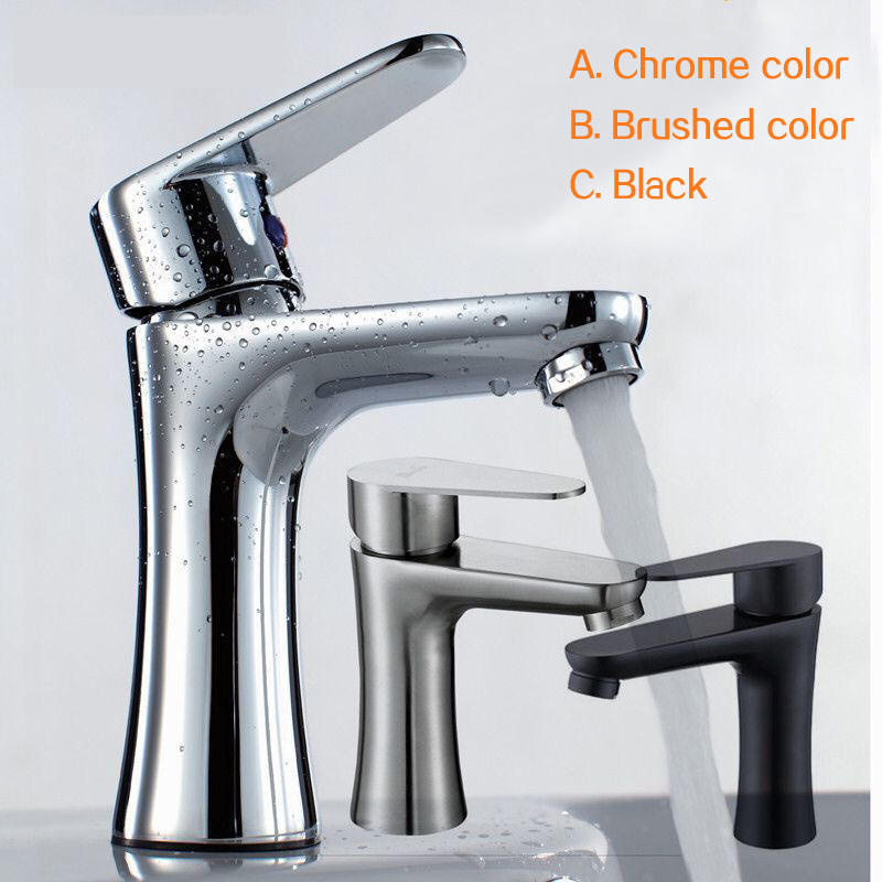 China factory wholesale brushed nickel deck mounted stainless steel SUS304 basin in bathroom faucet bathtub faucet