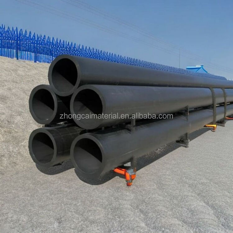 Large Diameter Drain Pipe: 2 Inch Perforated Polyethylene Pipe for Agricultural Use