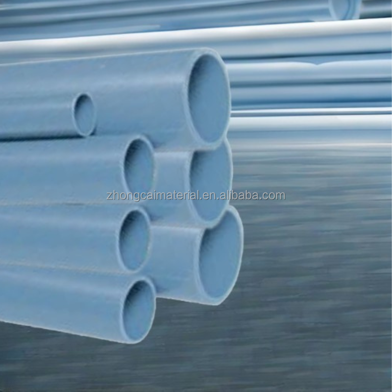 Pvc Pipe Customized Thin Wall Electrical Conduit Cheap Colored Pvc Pipe Factory Wholesale 50mm 75mm 110mm 160mm 200mm