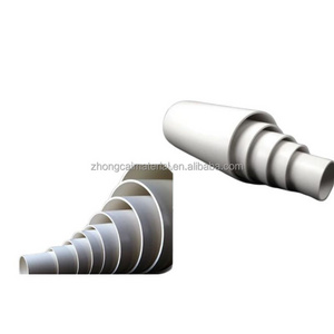 White Color Dia 20mm 25mm 32mm PVC Male Bush For Electrical Conduit Pipe And Box Connection