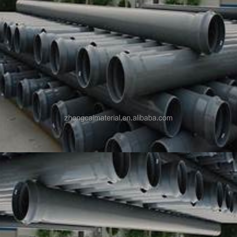 Water Supply 25mm 40mm 2 Inch 4 Inch Perforated Pipe PVC Perforated Water Pipe For Water Seepage Customized Size