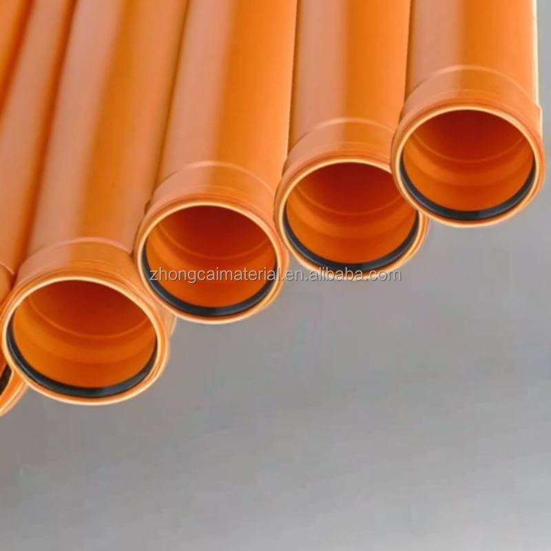 Water Supply 25mm 40mm 2 Inch 4 Inch Perforated Pipe PVC Perforated Water Pipe For Water Seepage Customized Size