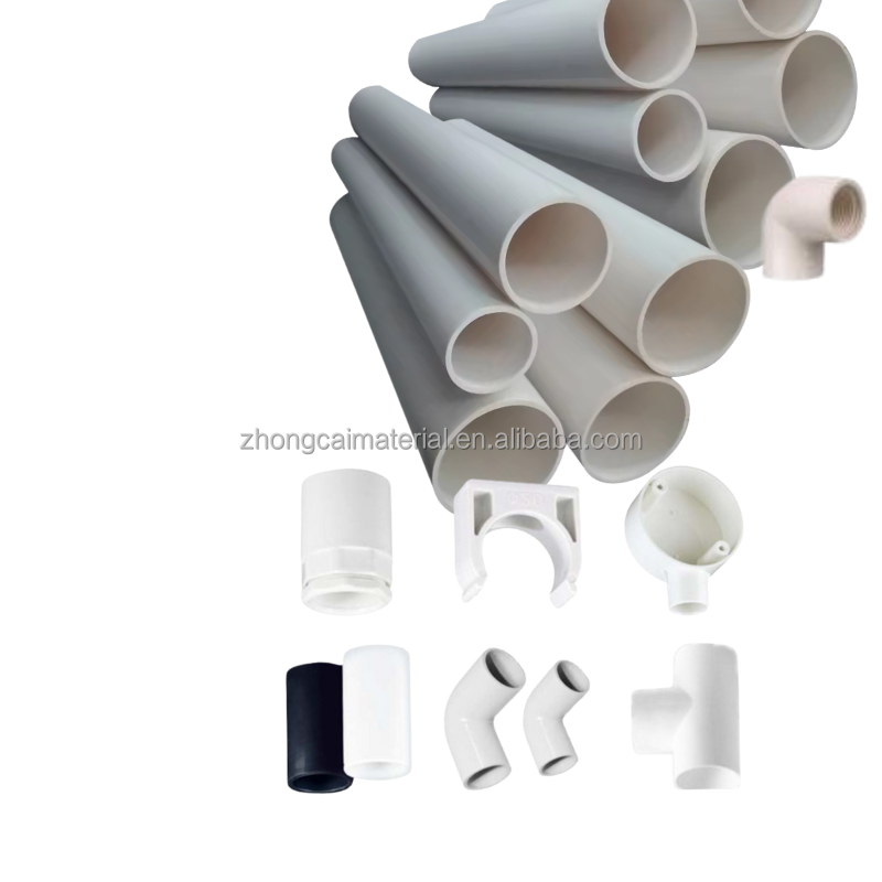 Half One-Half Three-Fourths One Two Two Point Five Three Four Six Inch Diameter Schedule SCH 40 SCH40 PVC-U PVC U Pipe