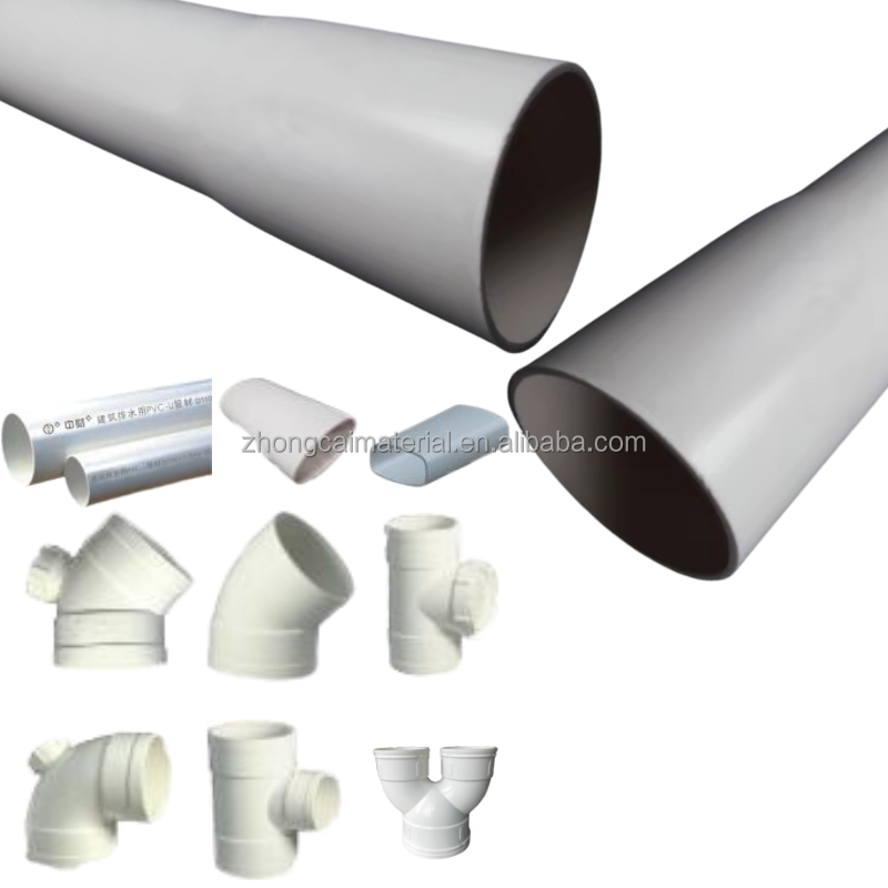 Half One-Half Three-Fourths One Two Two Point Five Three Four Six Inch Diameter Schedule SCH 40 SCH40 PVC-U PVC U Pipe