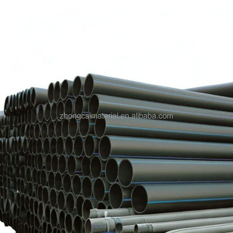 Large Diameter Drain Pipe: 2 Inch Perforated Polyethylene Pipe for Agricultural Use