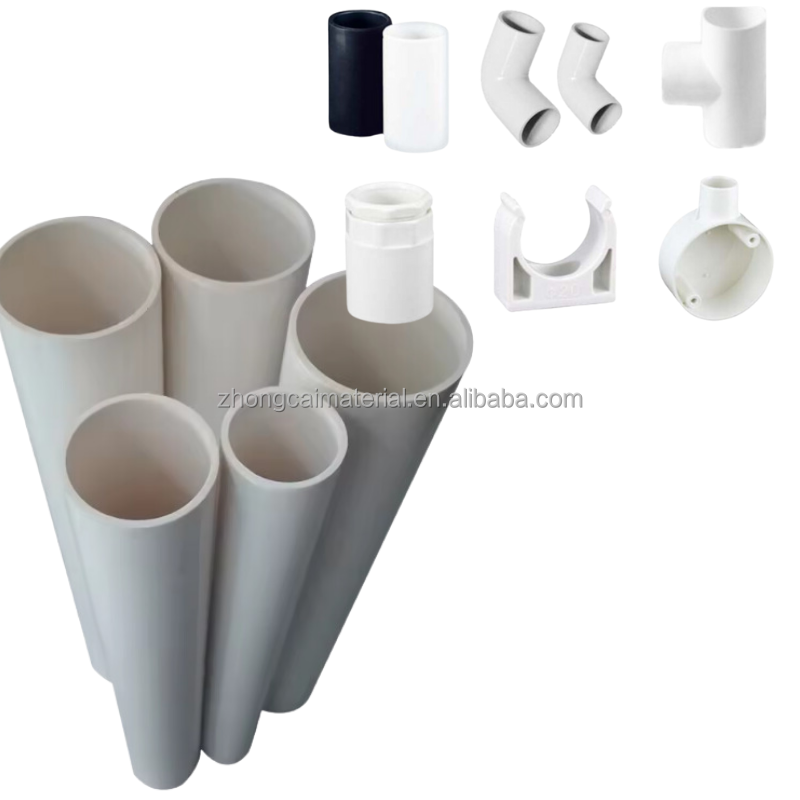 16mm 25mm 28mm 32mm 80mm 55mm Small Diameter Pvc Tube Pipe Brand Names Price Per Foot