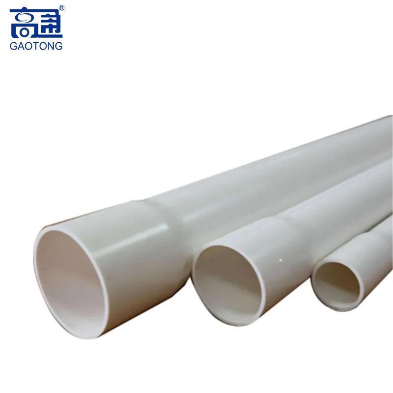 Manufacturers Underground PVC-U Tube UPVC pipe Water Pump PVC Water Pipe