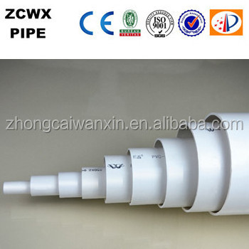 manufacture 140mm 160mm pvc pipe of different standards