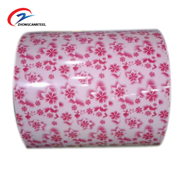 low price color coated steel coil / roll / printed prepainted steel coil ppgi roofing materia iron sheet