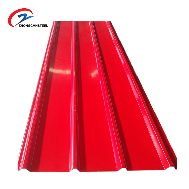 PPGI / Corrugated Zink Roofing Sheet / Galvanized Steel Price Per Kg Iron RAL9016