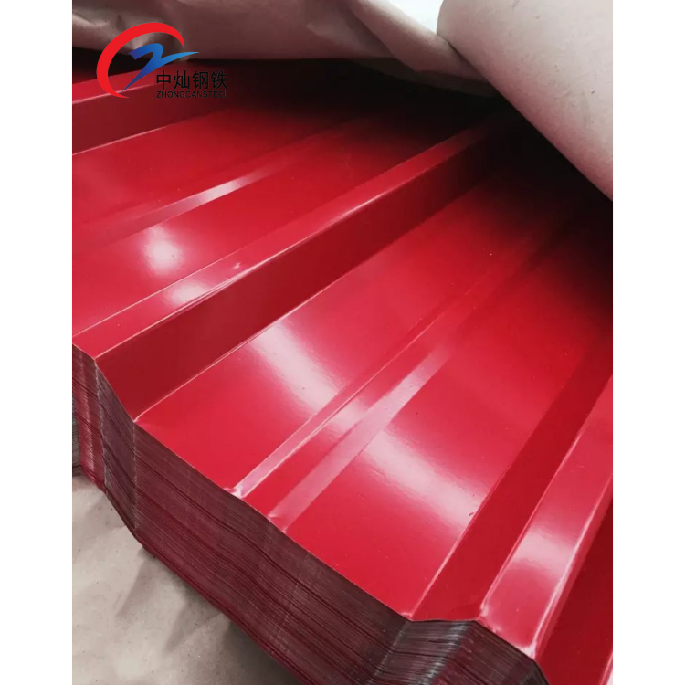 PPGI / Corrugated Zink Roofing Sheet / Galvanized Steel Price Per Kg Iron RAL9016