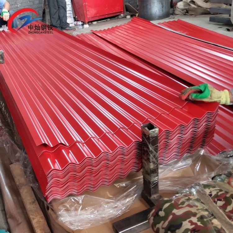 PPGI / Corrugated Zink Roofing Sheet / Galvanized Steel Price Per Kg Iron RAL9016