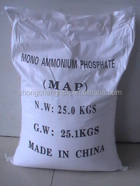 Mono Ammonium Phosphate MAP Fertilizer 12-61-0 Monoammonium Phosphate price white crystal