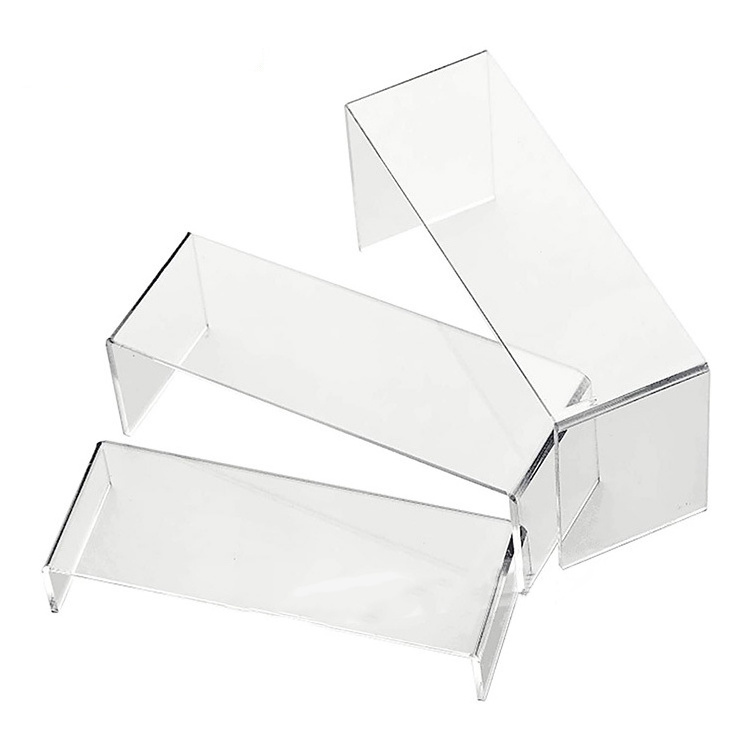 U Shape Display Racks Clear Acrylic Display Risers Table Cake Holder Acrylic Stand