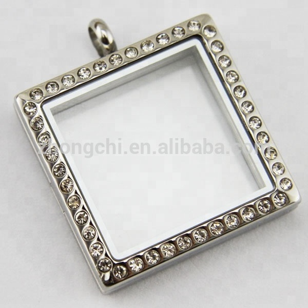 On sale! Hot selling stainless steel jewelry magnetic glass locket memory lockets fast delivery