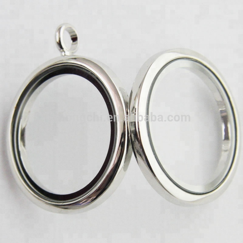 On sale! Hot selling stainless steel jewelry magnetic glass locket memory lockets fast delivery