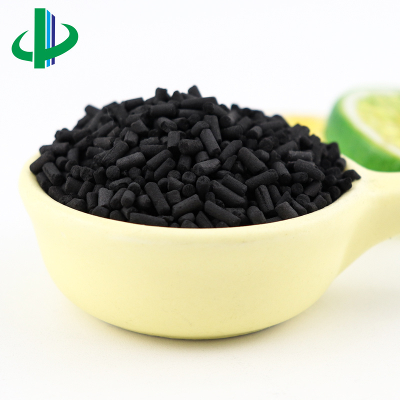 Charcoal Pellet High Quality 4mm Wooden Columnar Activated Carbon Chemical Auxiliary Agent Adsorbent 25kg Pp Bag / Tons Bag Free