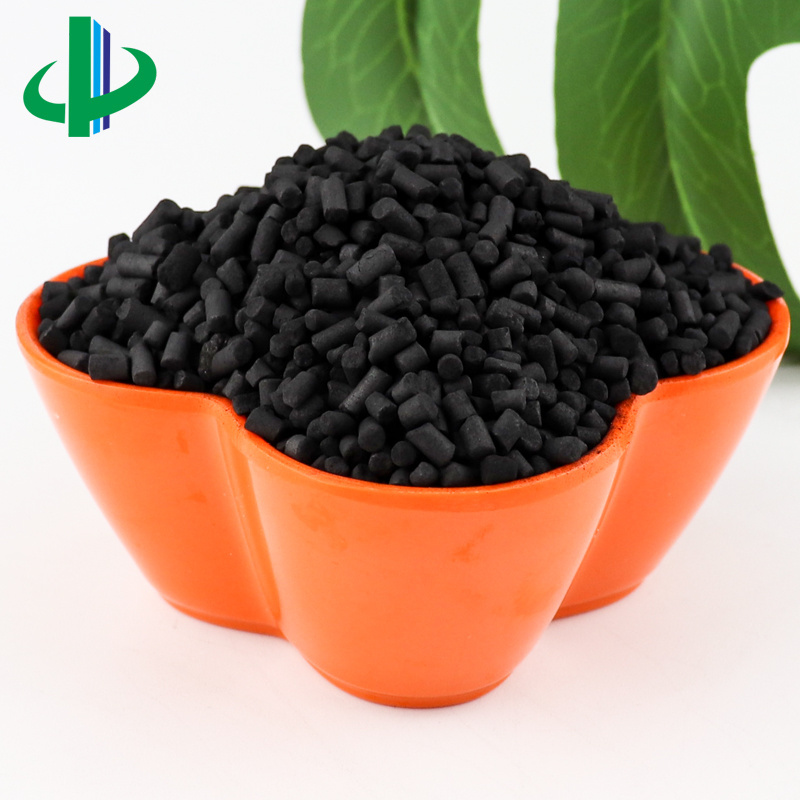 Charcoal Pellet High Quality 4mm Wooden Columnar Activated Carbon Chemical Auxiliary Agent Adsorbent 25kg Pp Bag / Tons Bag Free