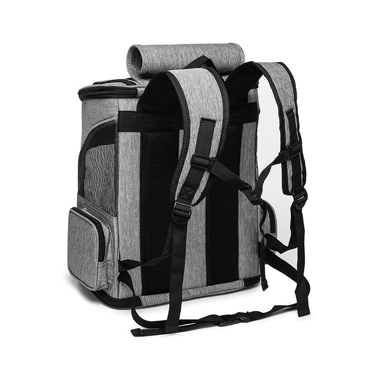 Custom Oem Odm Backpack China Supplier Durable Comfortable Outdoor Travel Carrier Dog Cat Foldable Pet Backpack