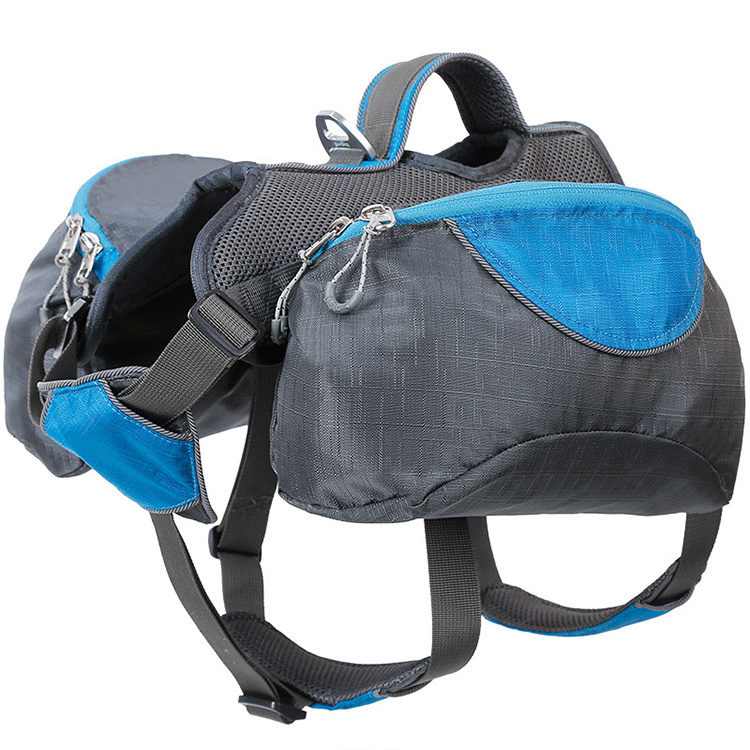 Wholesale High Quality Dog Saddle Bags Camping Traveling Hiking Carrying Service Bag Dog Backpack