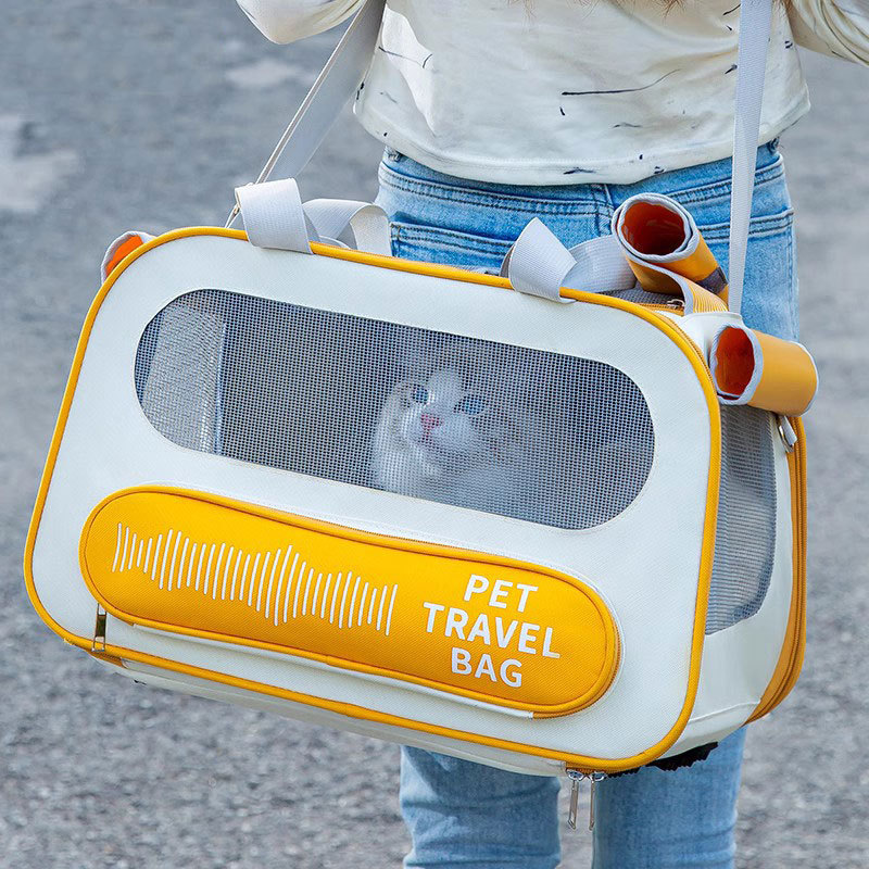 Fashion Soft Sided Foldable Travel Portable Tote Handbag Backpack Bag Cat Dog Pet Carrier