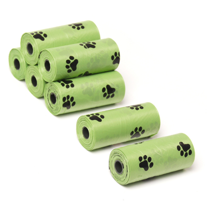 Portable Durable Waterproof Scented New Pill Shape Pet Cat Waste Garbage Poo Bags Biodegradable Dog Travel Bag