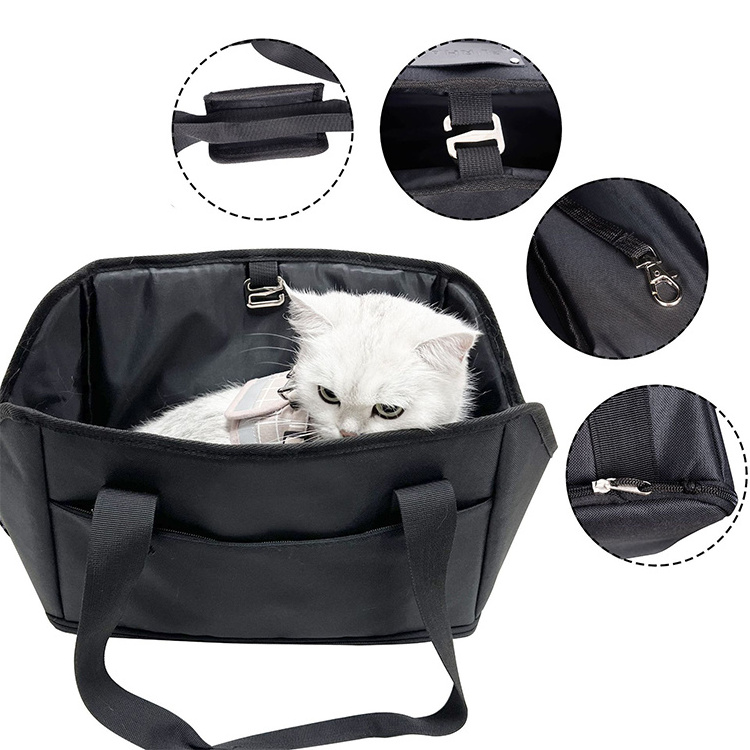 New Arrival Portable Small Dog cat Soft-sided Small Dog Carrier Purse Pet Carrier Tote Bag