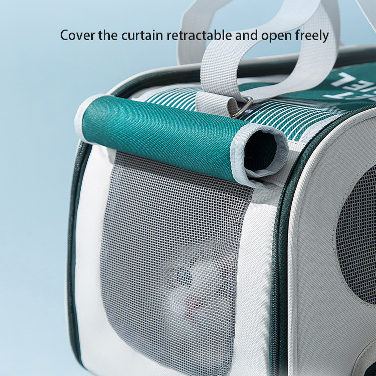 Fashion Soft Sided Foldable Travel Portable Tote Handbag Backpack Bag Cat Dog Pet Carrier