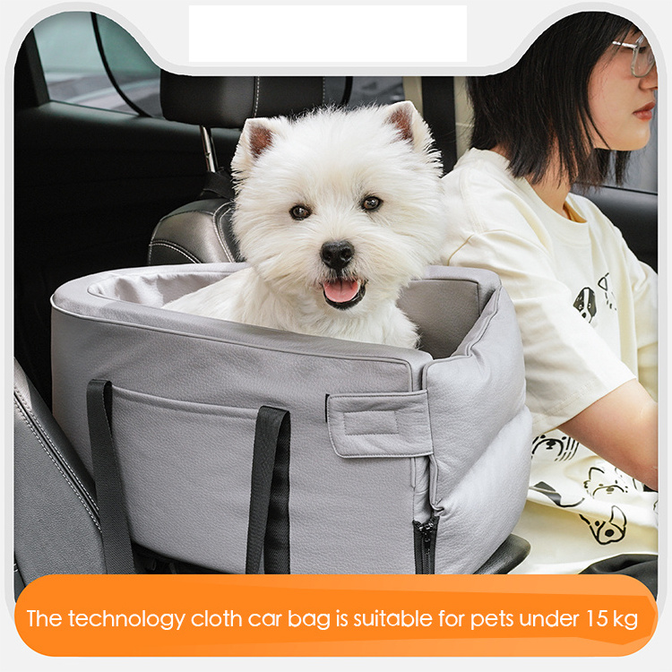 Dog Car Seat Pet Bag Travel Carrier Bed For Small Medium Pets Soft Dog Booster Seats