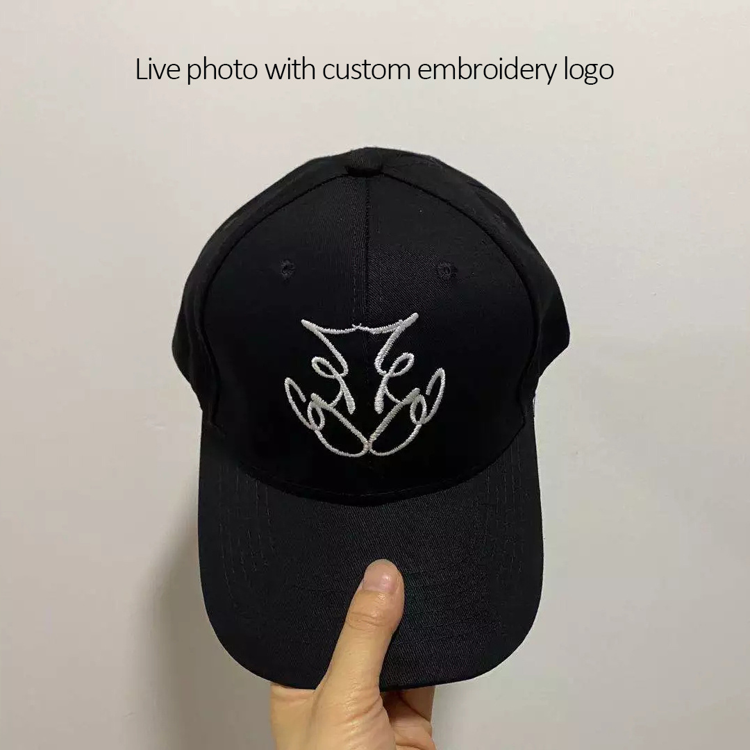 Wholesale 100% Cotton Baseball Caps Dad Customize Fashion Blank Sports Hats And Caps Embroidery Logo Cap for Man