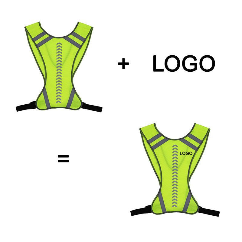 Safety Vest Reflective Outdoor Bicycle Sport Vest Quick Release Buckle Cycling Tank Top Night Running Vest For Women And Men