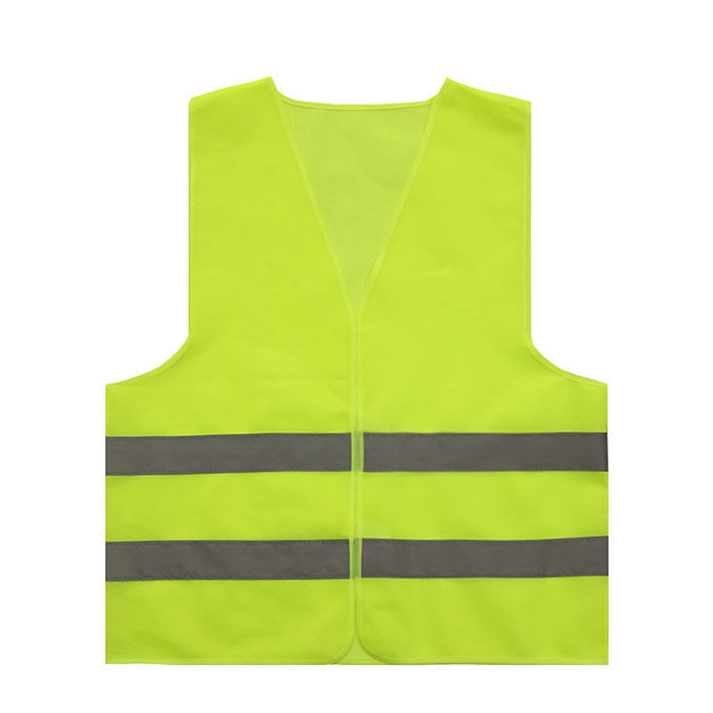 High quality pockets zipper custom logo engineer blue reflective safety hi-vis vest