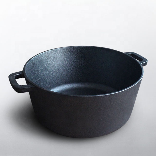 Pre-seasoned Nonstick Dutch Oven Heavy Duty Sauce Pan Combo Cooker