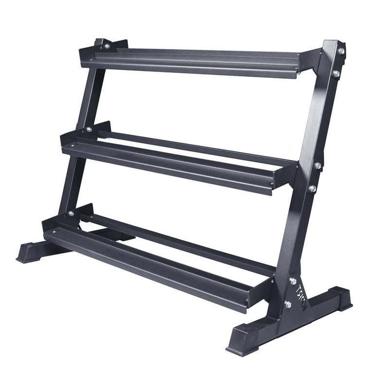 High Quality Dumbbell Set Rack Household Gym 3 Tier DumbbellSet Storage Dumbbell Tower Racks