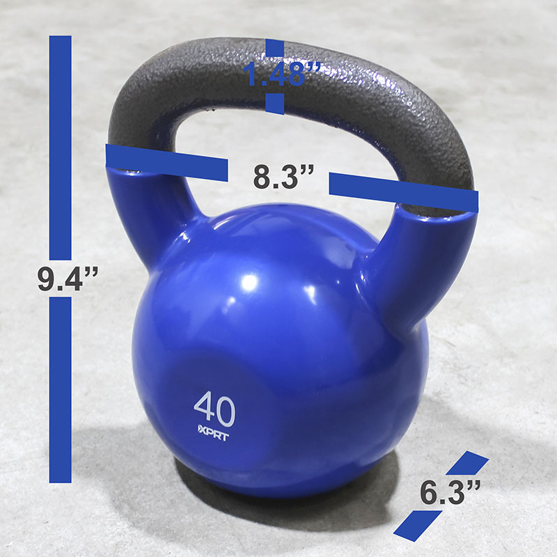 Gym Fitness Pvc Kettlebells Weights Strength Core Training Weightlifting Vinynl kettlebell Set